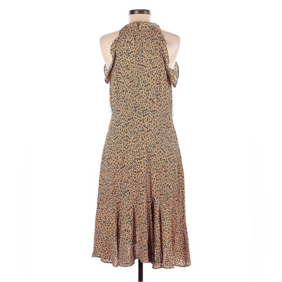 Who What Wear Animal Print Midi Dress Size large - Picture 2 of 5